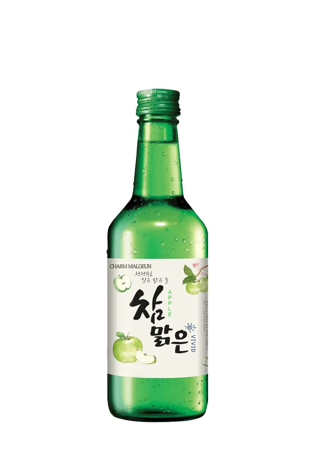 Charm Malgeun Charm Malgeun Vivid Apple Soju 360mL