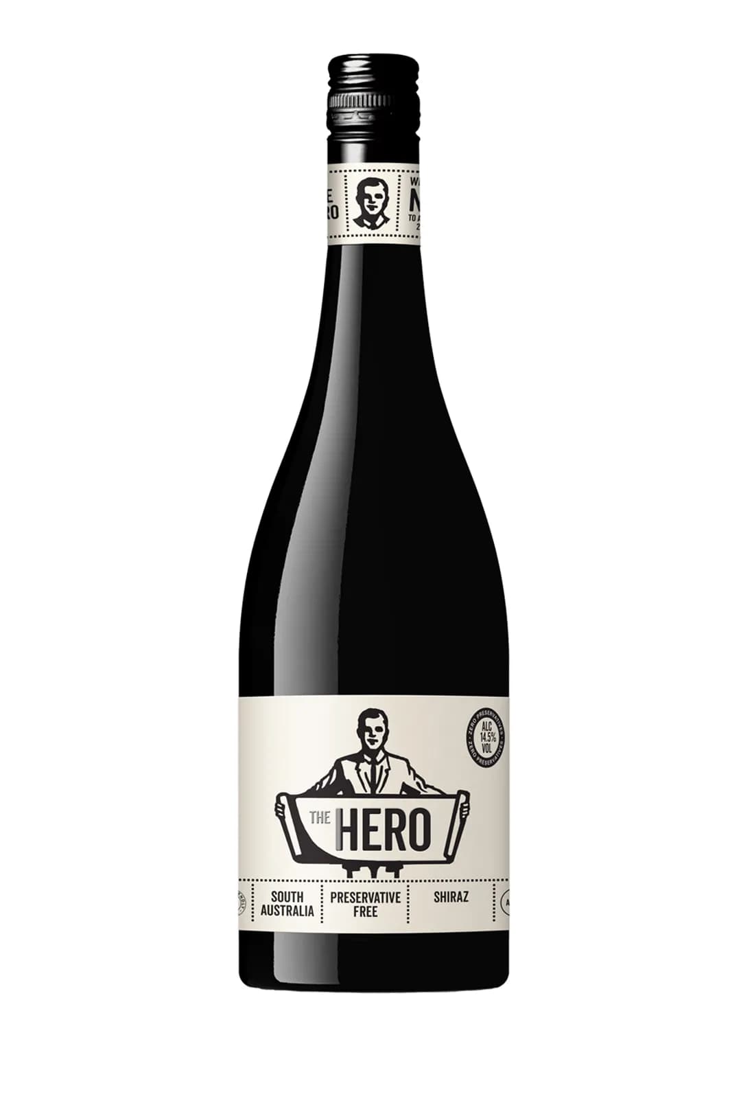 The Hero The Hero Preservative Free Shiraz 750mL
