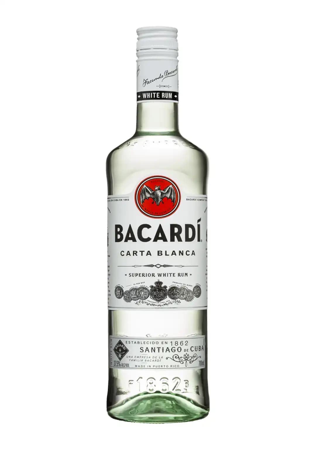 Bacardi Bacardi Carta Blanca Rum 700mL