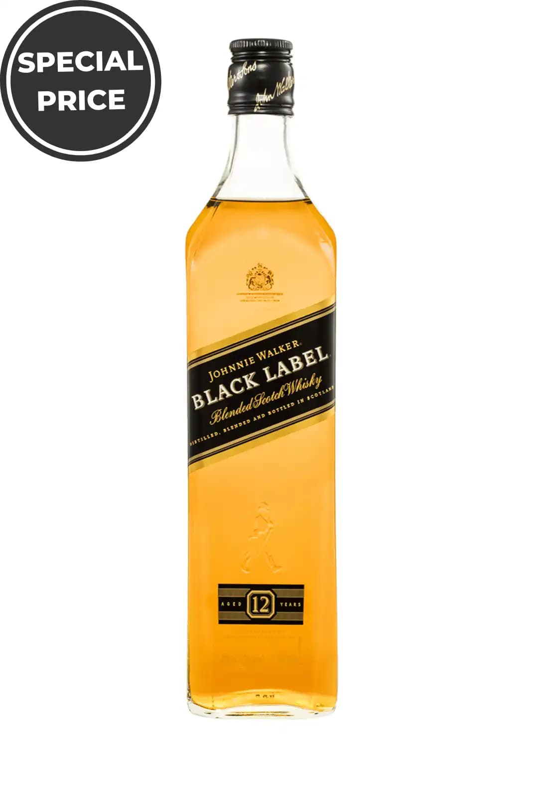 Johnnie Walker Black Label Blended Scotch Whisky 700mL
