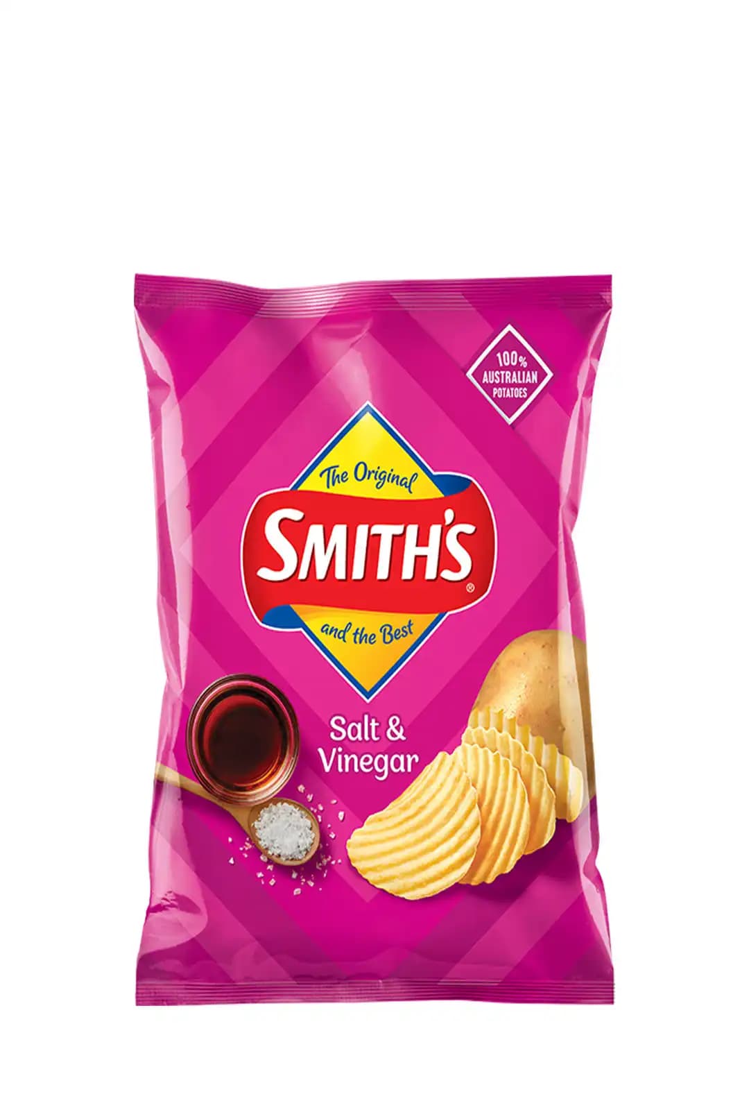 Smith's Smith's Crinkle Cut Chips Salt & Vinegar 170G