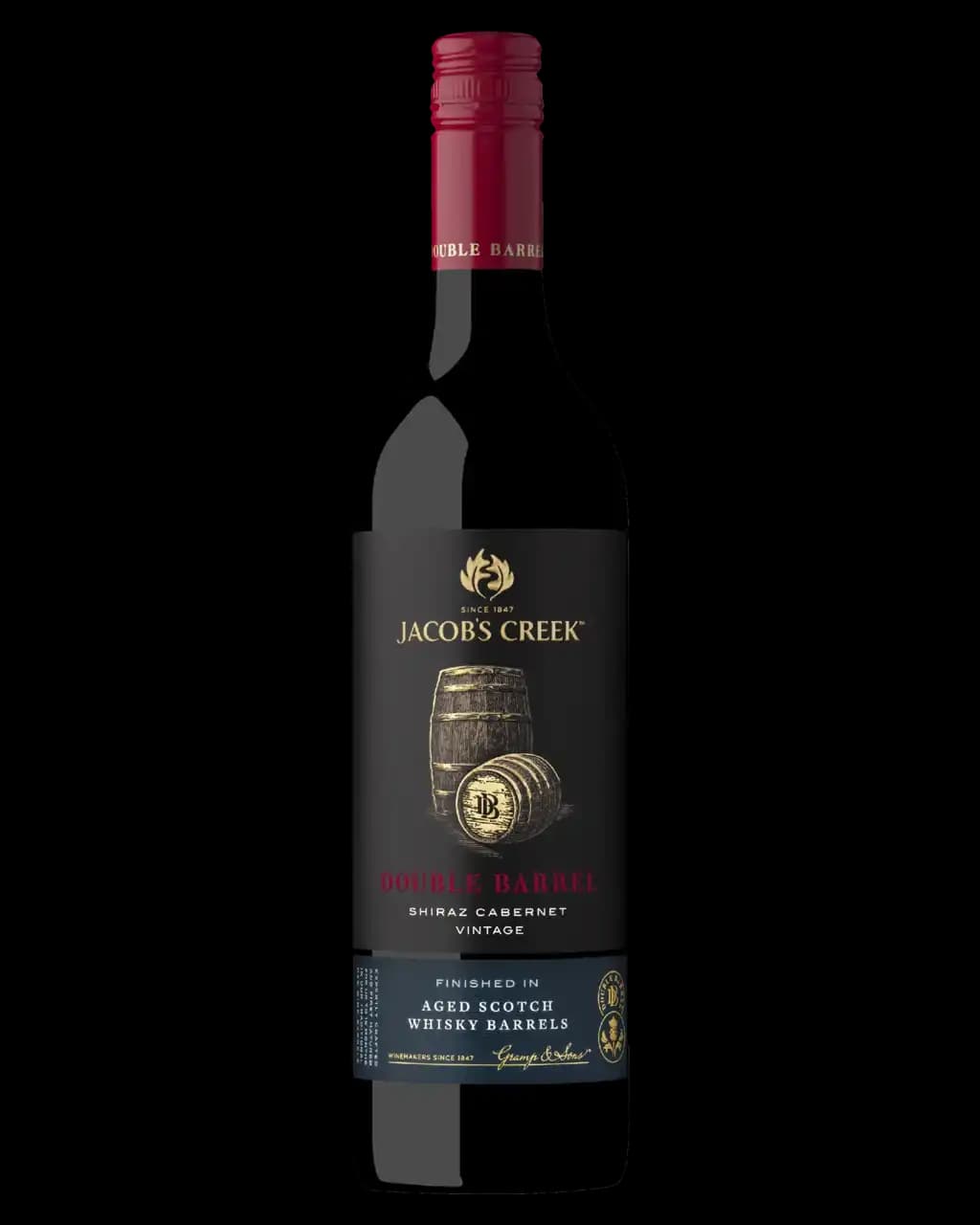 JACOB'S CREEK Jacob's Creek Double Barrel Shiraz Cabernet 750mL