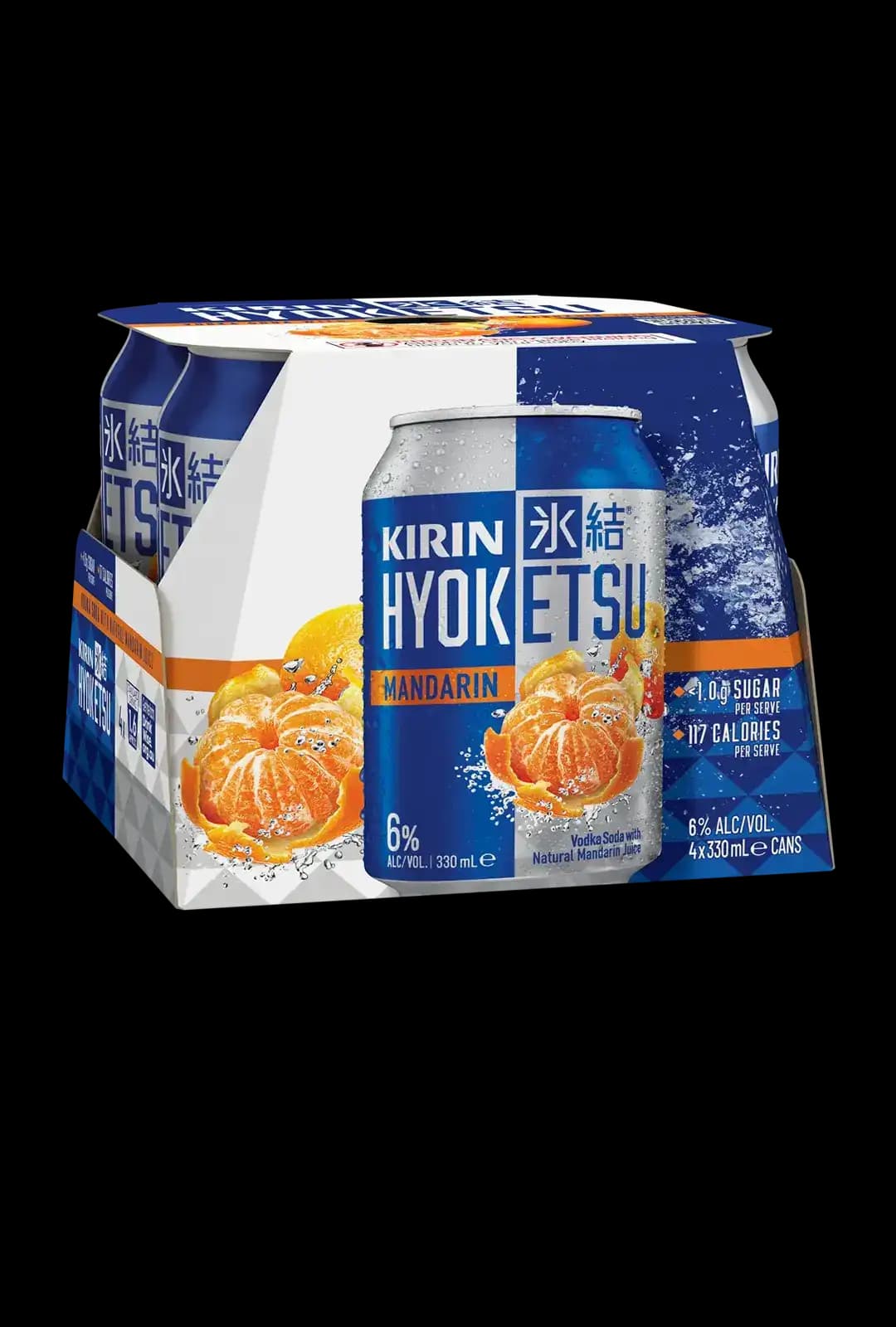 Kirin Hyoketsu Mandarin Cans 330mL