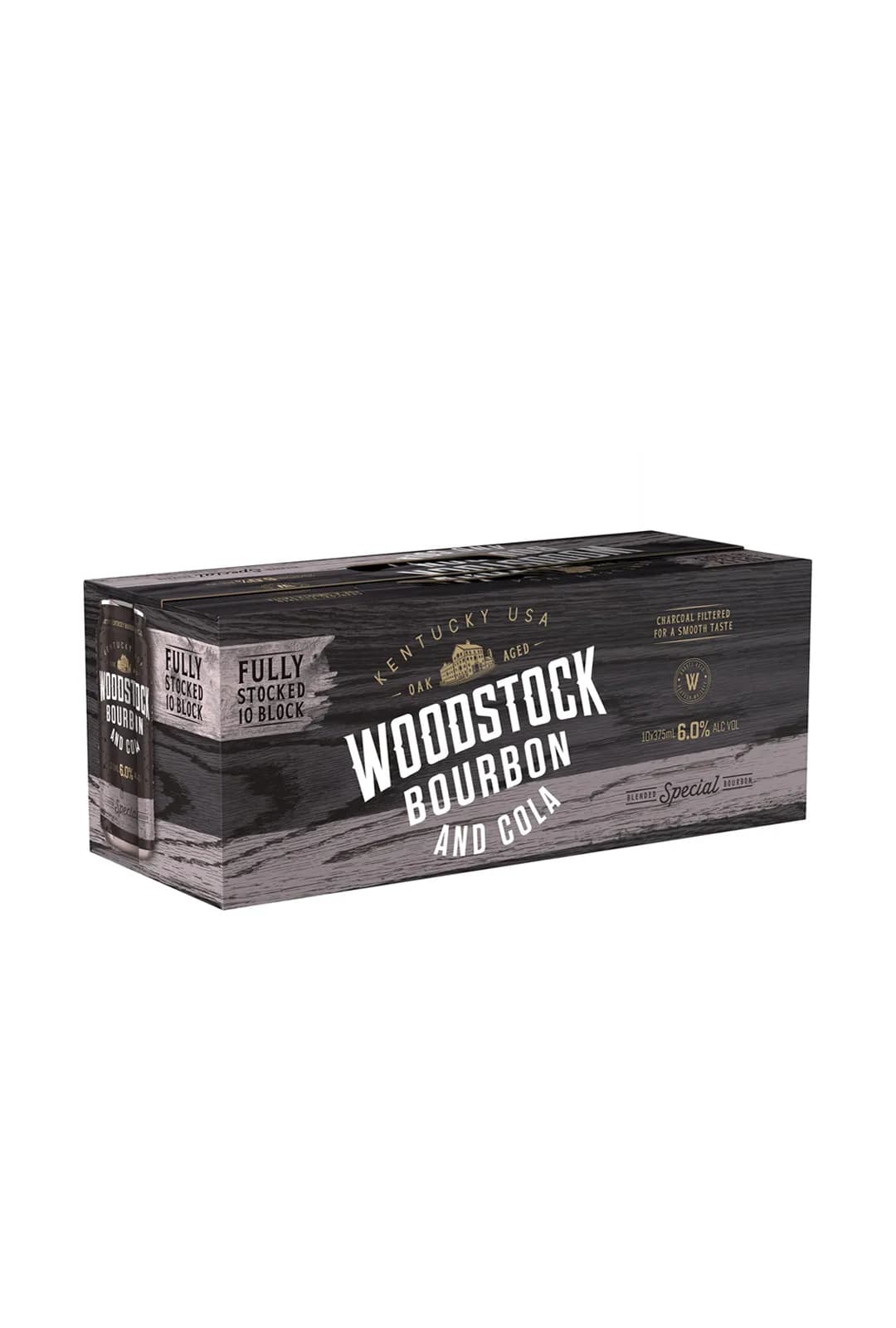 Woodstock Bourbon & Cola Cans 6% 375mL