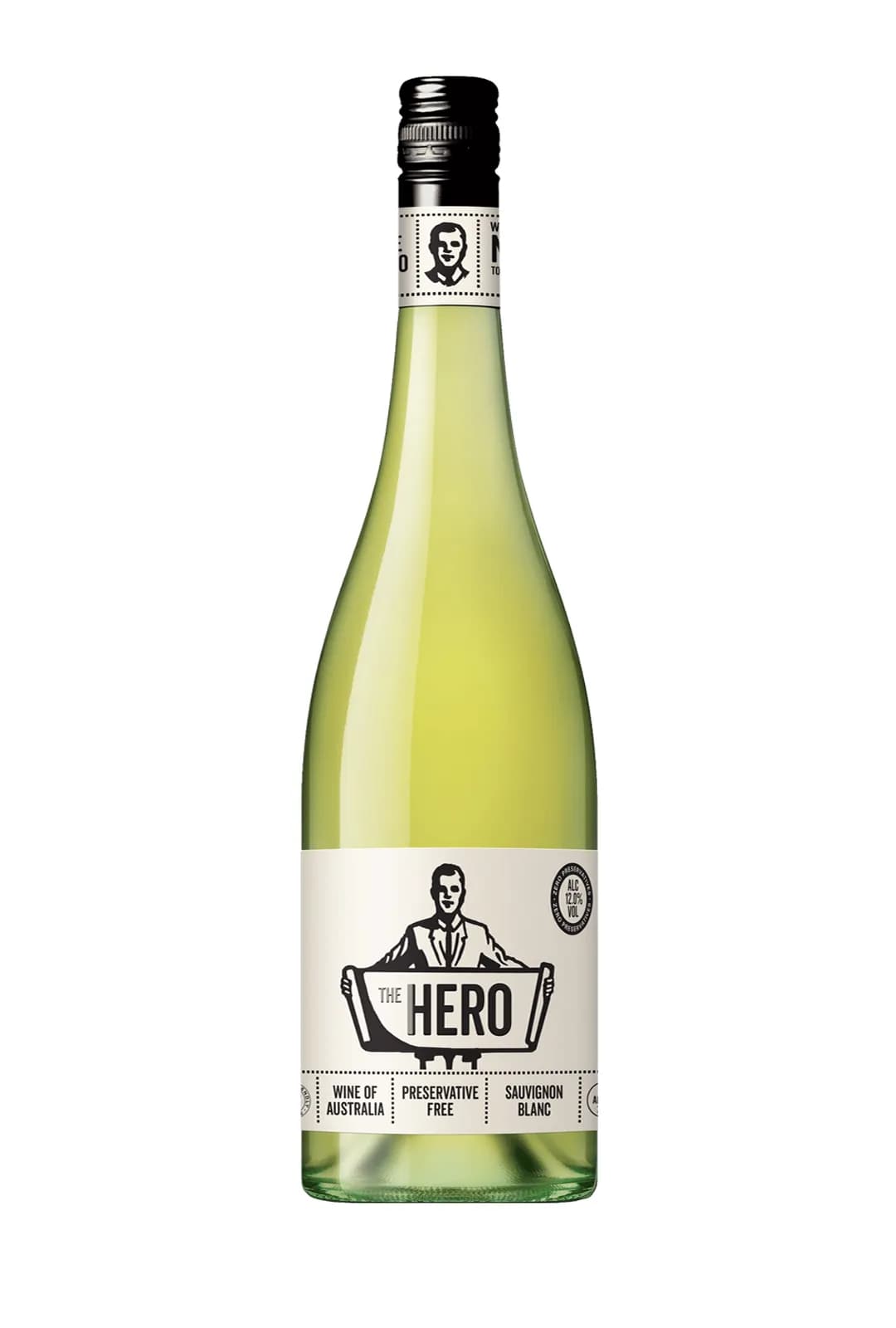 The Hero The Hero Preservative Free Sauvignon Blanc 750mL