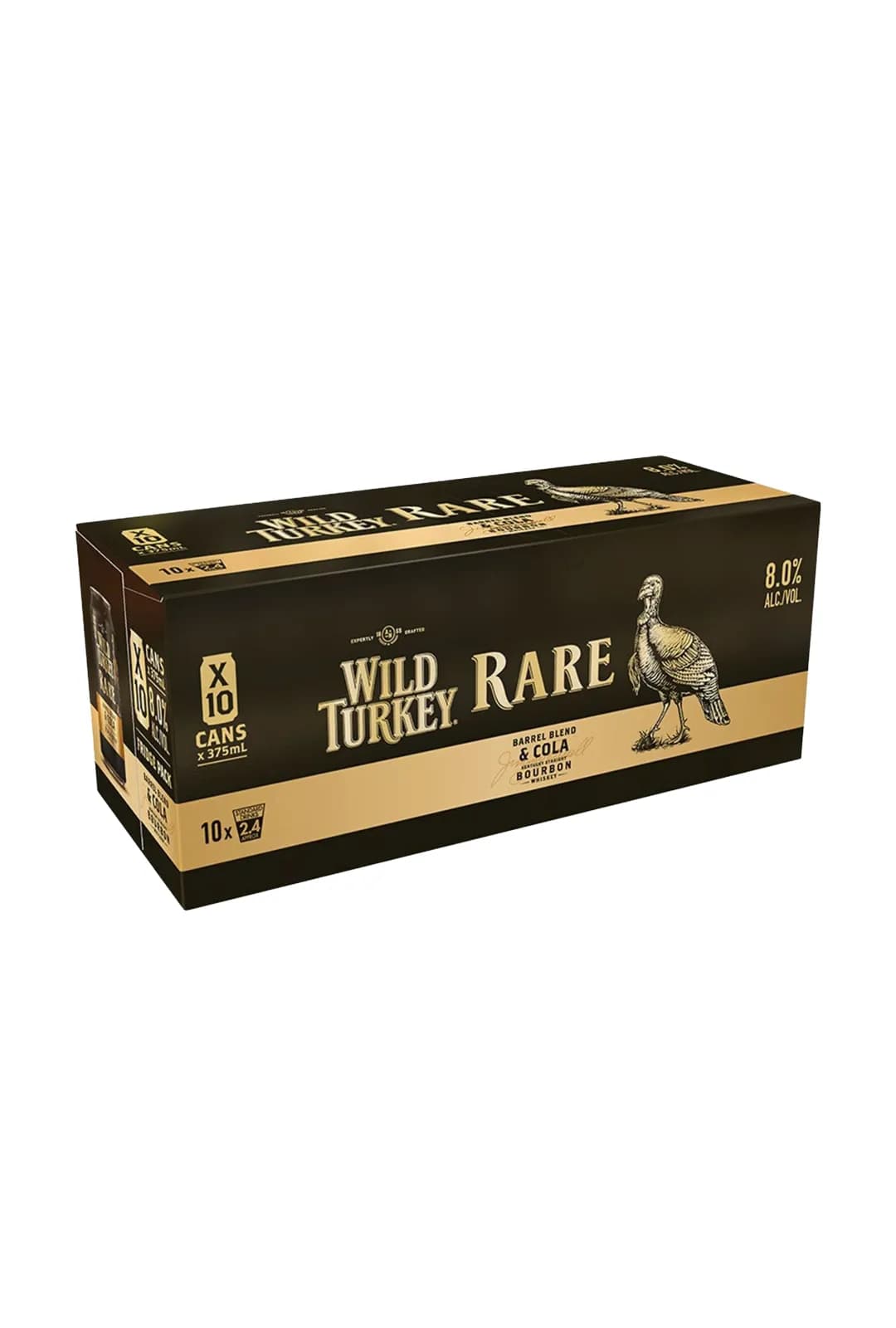 Wild Turkey Rare & Cola Cans 375mL
