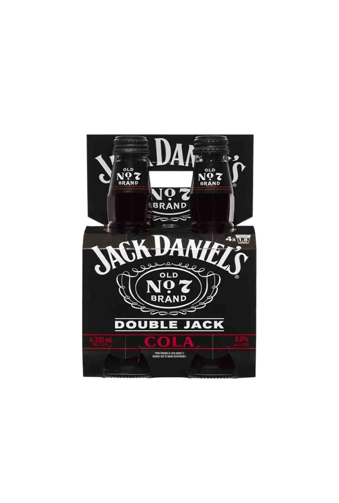 Jack Daniel Double Jack & Cola Bottles 330mL