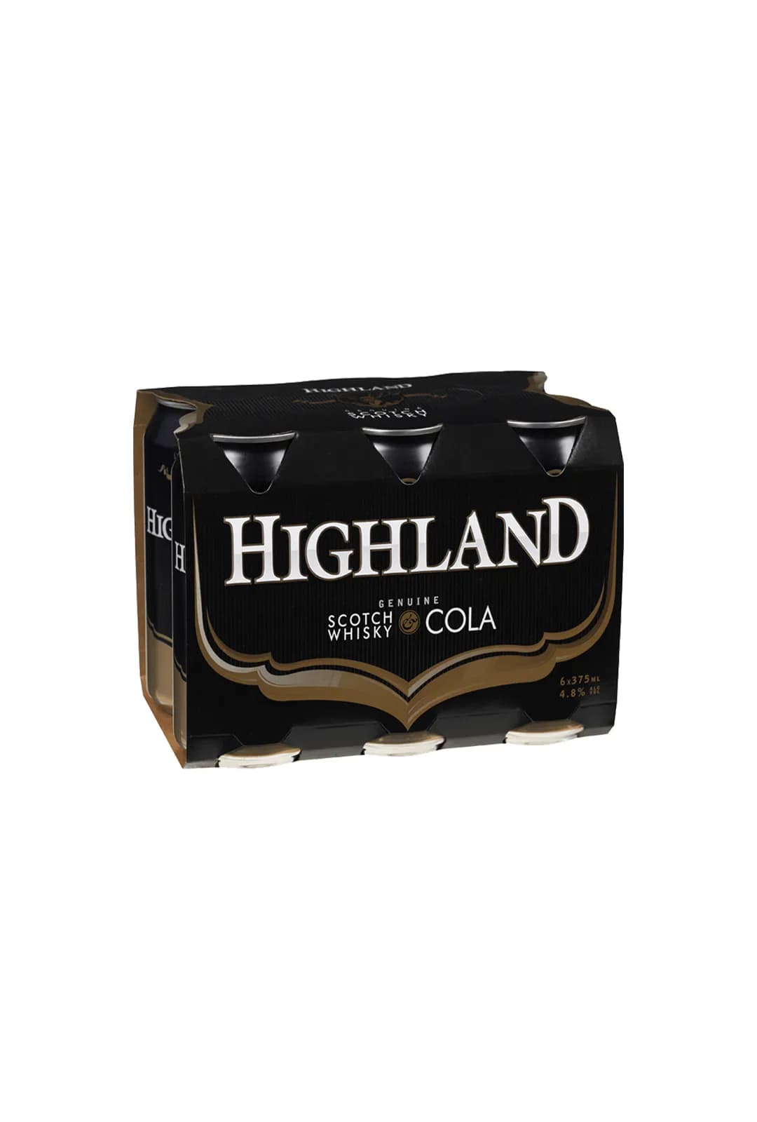HIGHLAND Highland Scotch Whisky & Cola Cans 375mL
