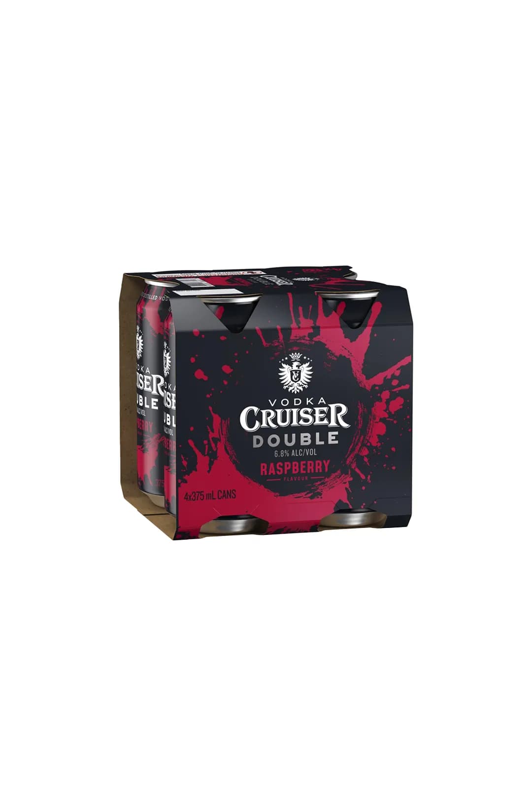 Vodka Cruiser Double Rasberry Cans 375mL