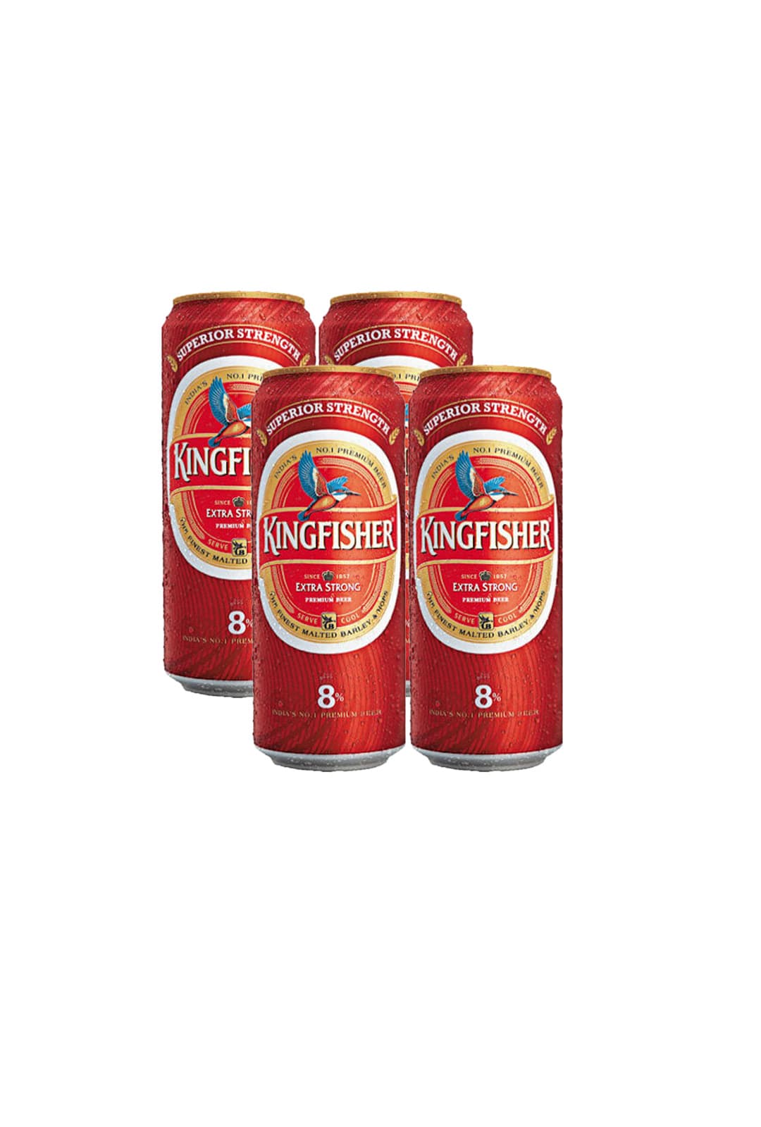 Kingfisher Kingfisher Extra Strong Indian Beer Cans 500mL