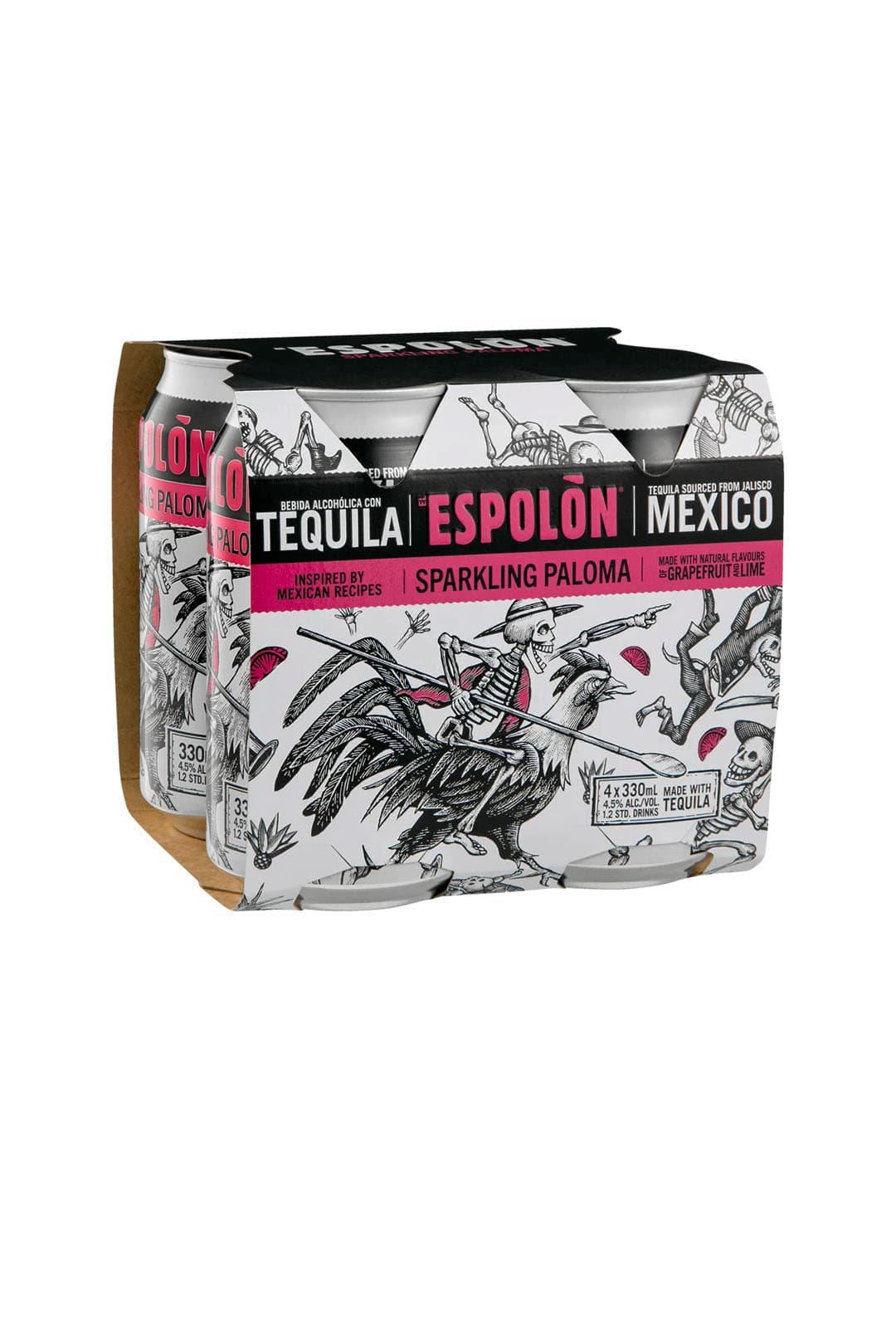 Espolon Espolon Sparkling Paloma Cans 330mL