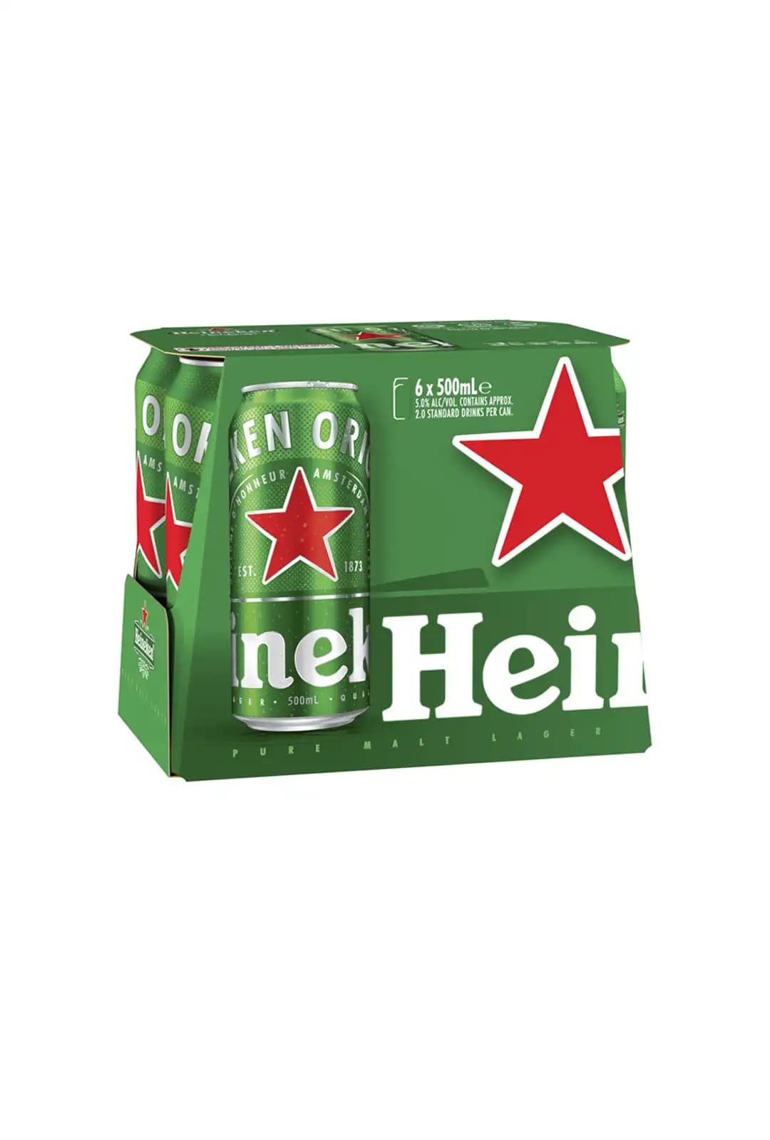 Heineken Lager Cans 500mL