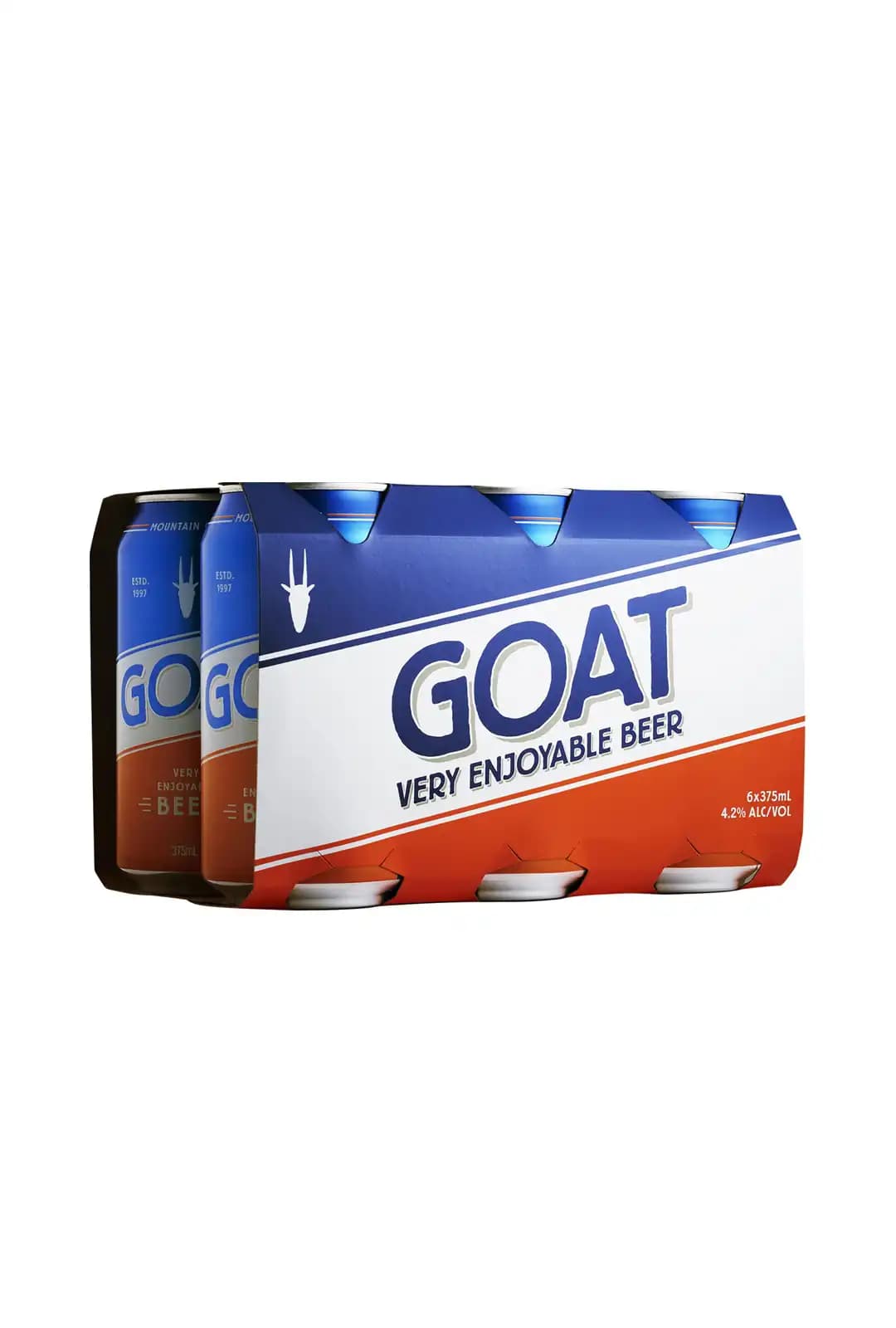 Mountain Mountain Goat Very Enjoyable Beer Cans 375mL