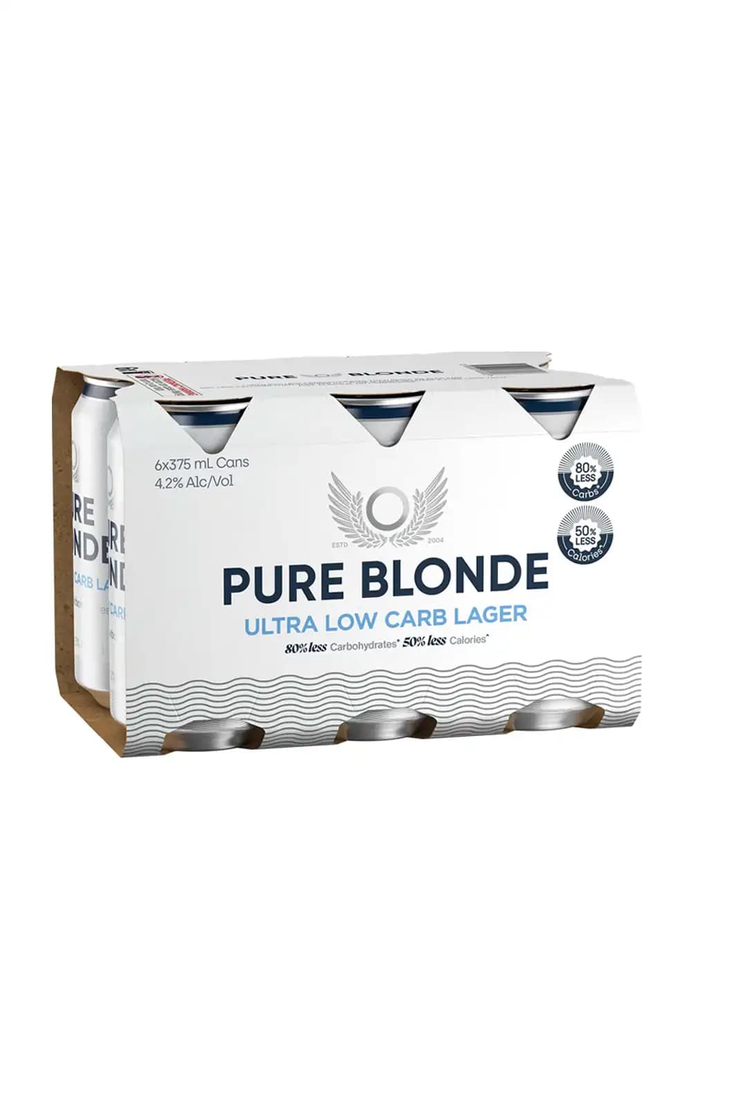 Pure Blond Pure Blond Ultra Low Carb Lager Cans 375mL