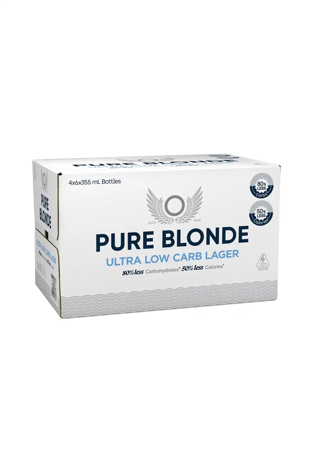 Pure Blond Pure Blond Ultra Low Carb Lager Bottles 355mL