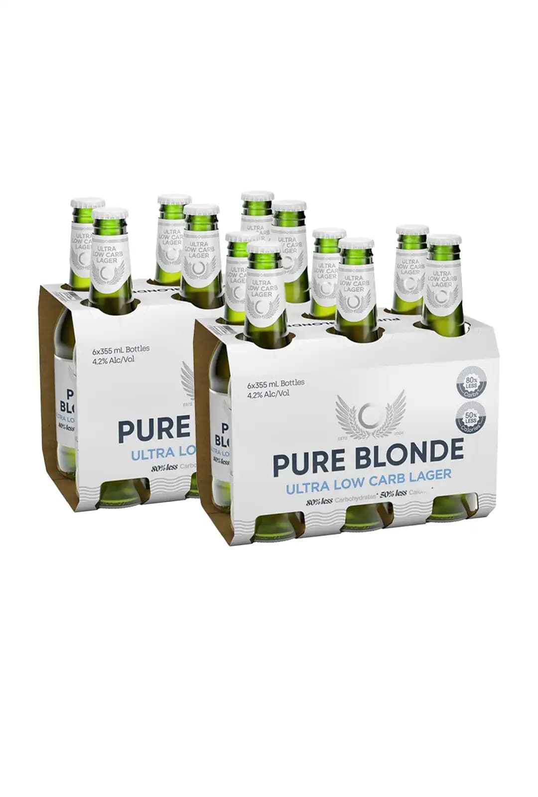 Pure Blond Pure Blond Ultra Low Carb Lager Bottles 355mL