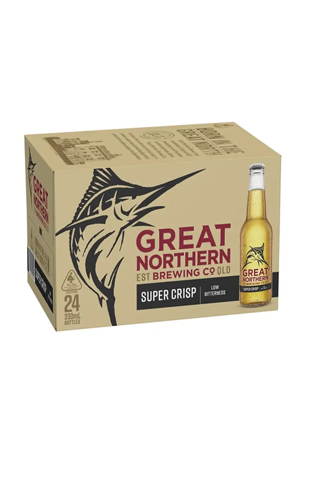 Great Northern Great Northern Super Crisp Bottles 330mL