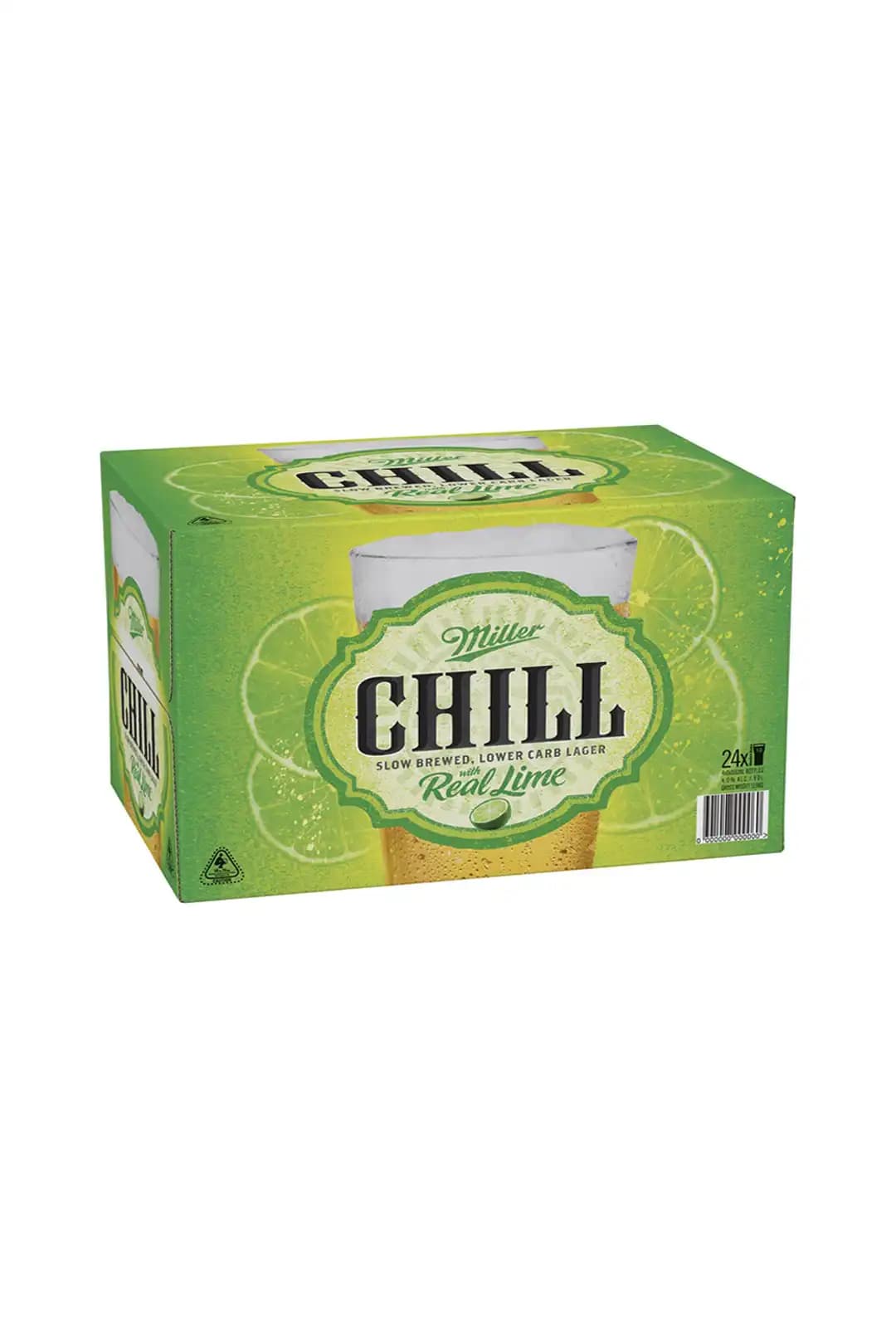 Miller's Miller's Chill Lime Bottles 330mL