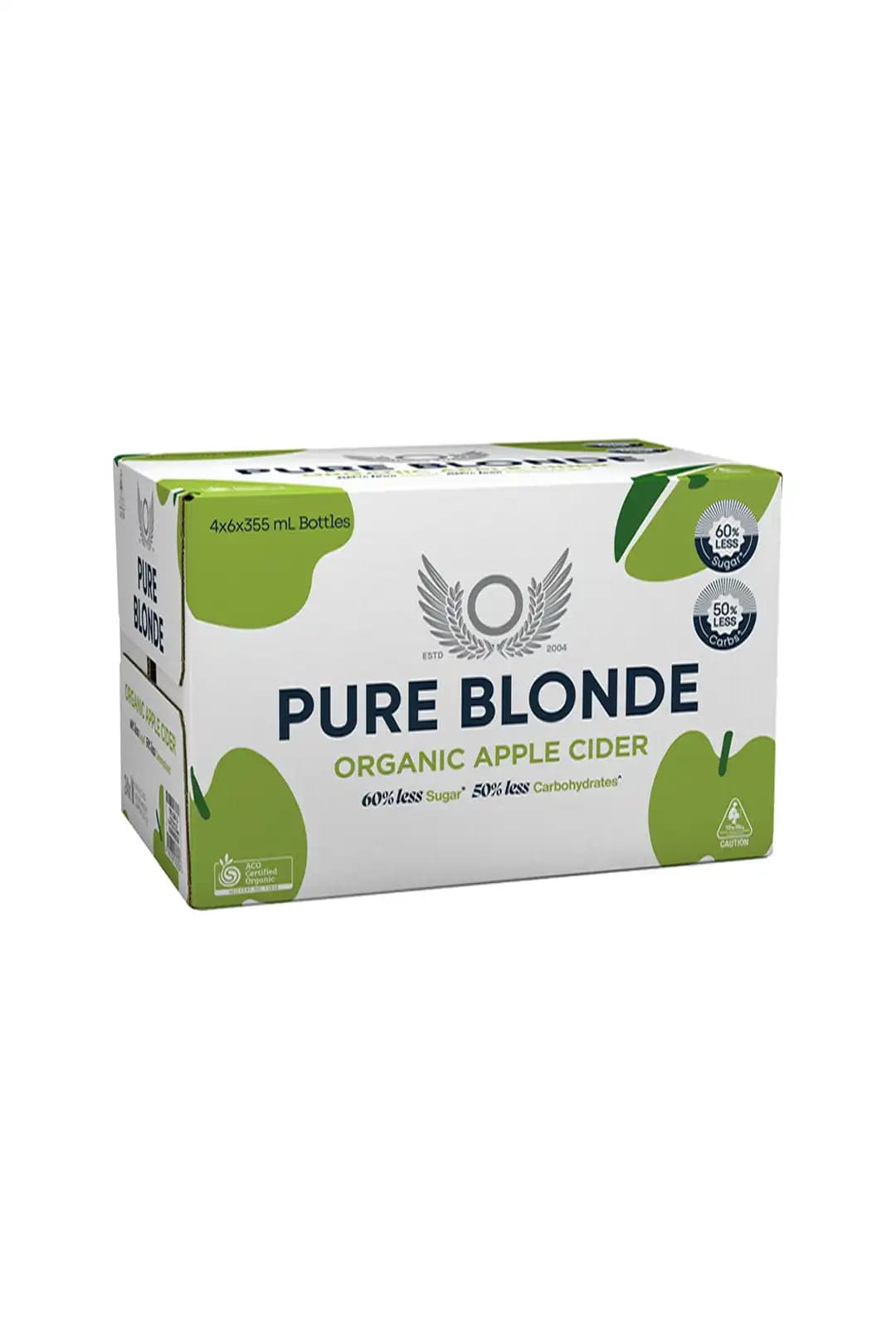 Pure Blond Pure Blond Organic Cider Bottles 355mL