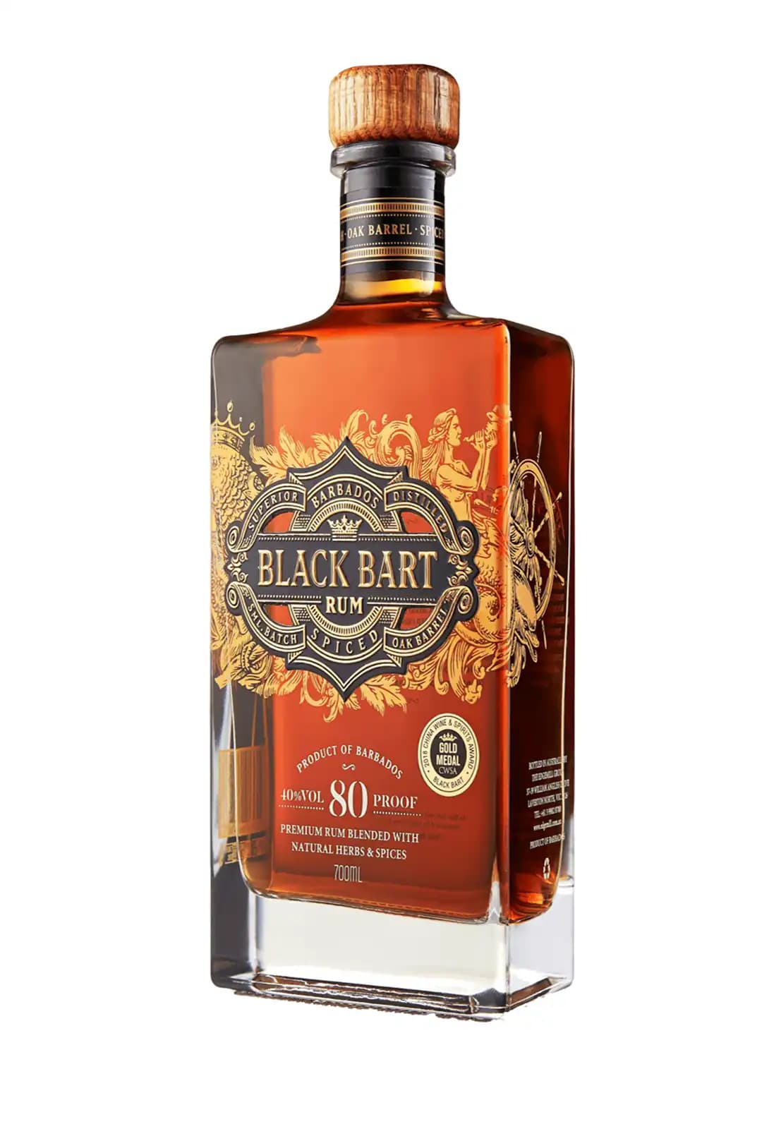 Black Bart Black Bart Spiced Rum 700mL