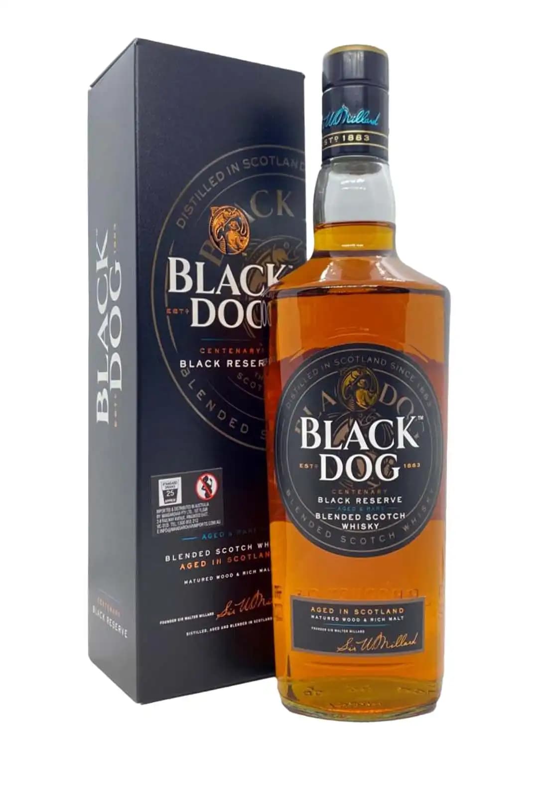 Black Dog Black Dog Black Reserve Scotch Whisky 750mL