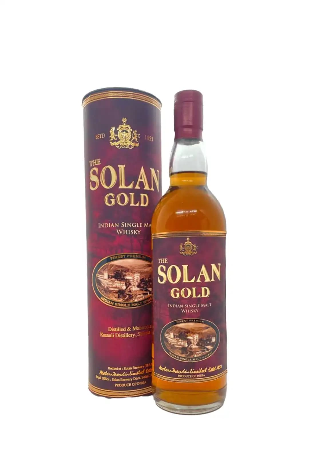 The Solan The Solan Gold Indian Single Malt Whisky 750mL
