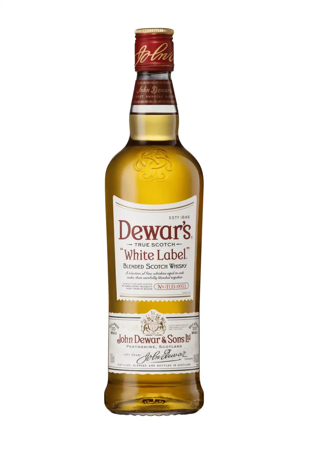 Dewars Dewars White Label Blended Scotch Whisky 700mL