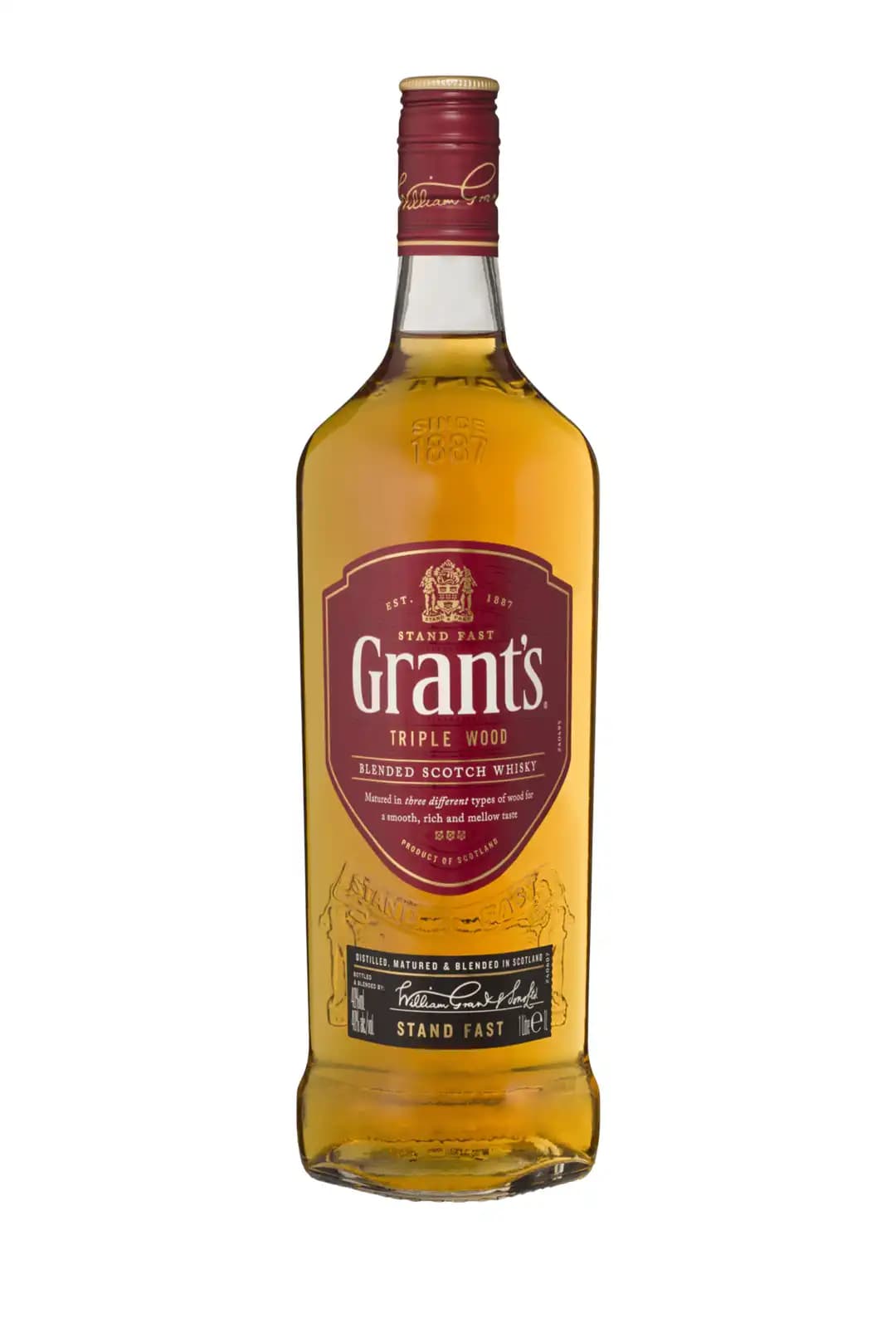 Grants Triple Wood Blended Scotch Whisky 1L