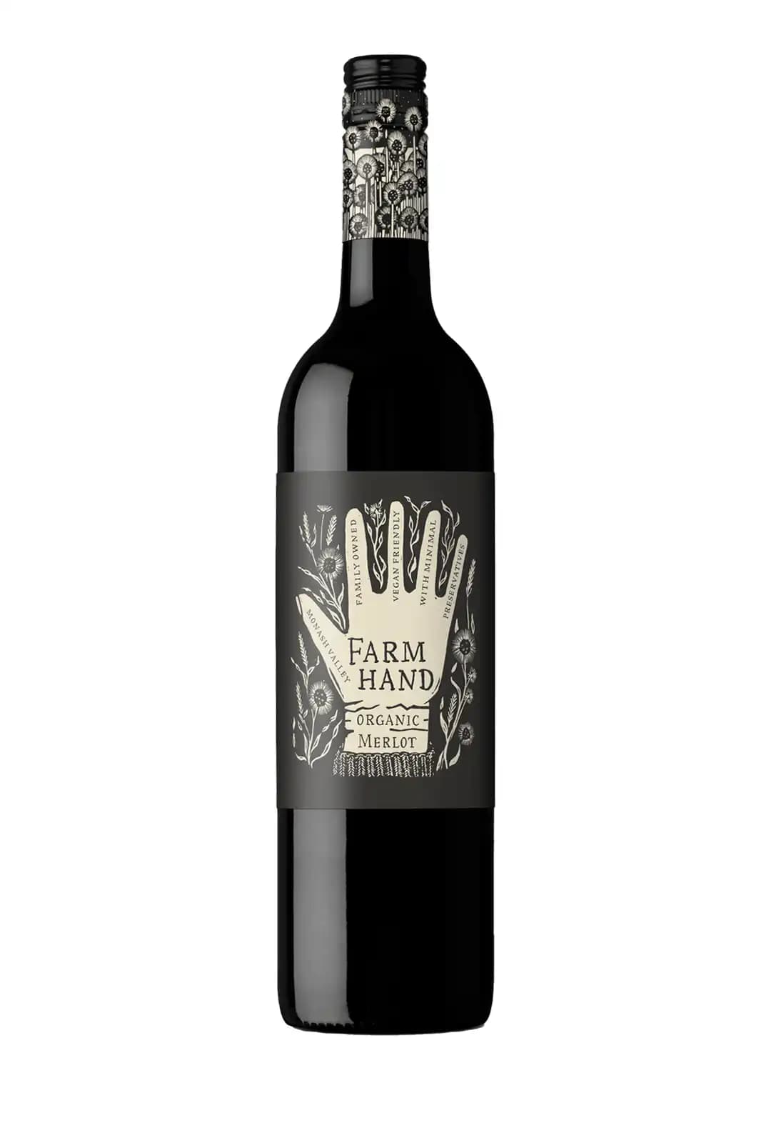 Farm Hand Farm Hand Organic Merlot 750mL