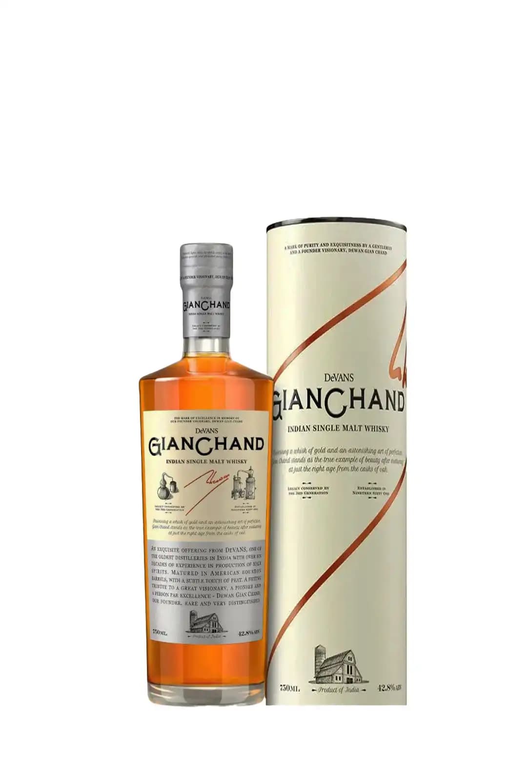 DeVans DeVANS GianChand Indian Single Malt Whisky 750mL