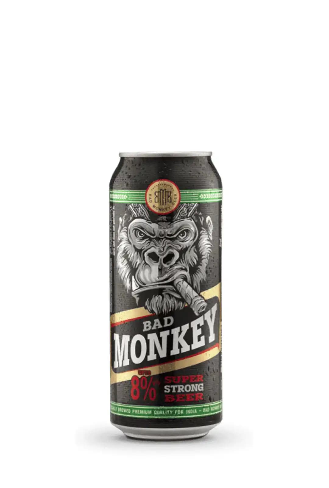 Bad Monkey Bad Monkey Super Strong Beer Can 500mL