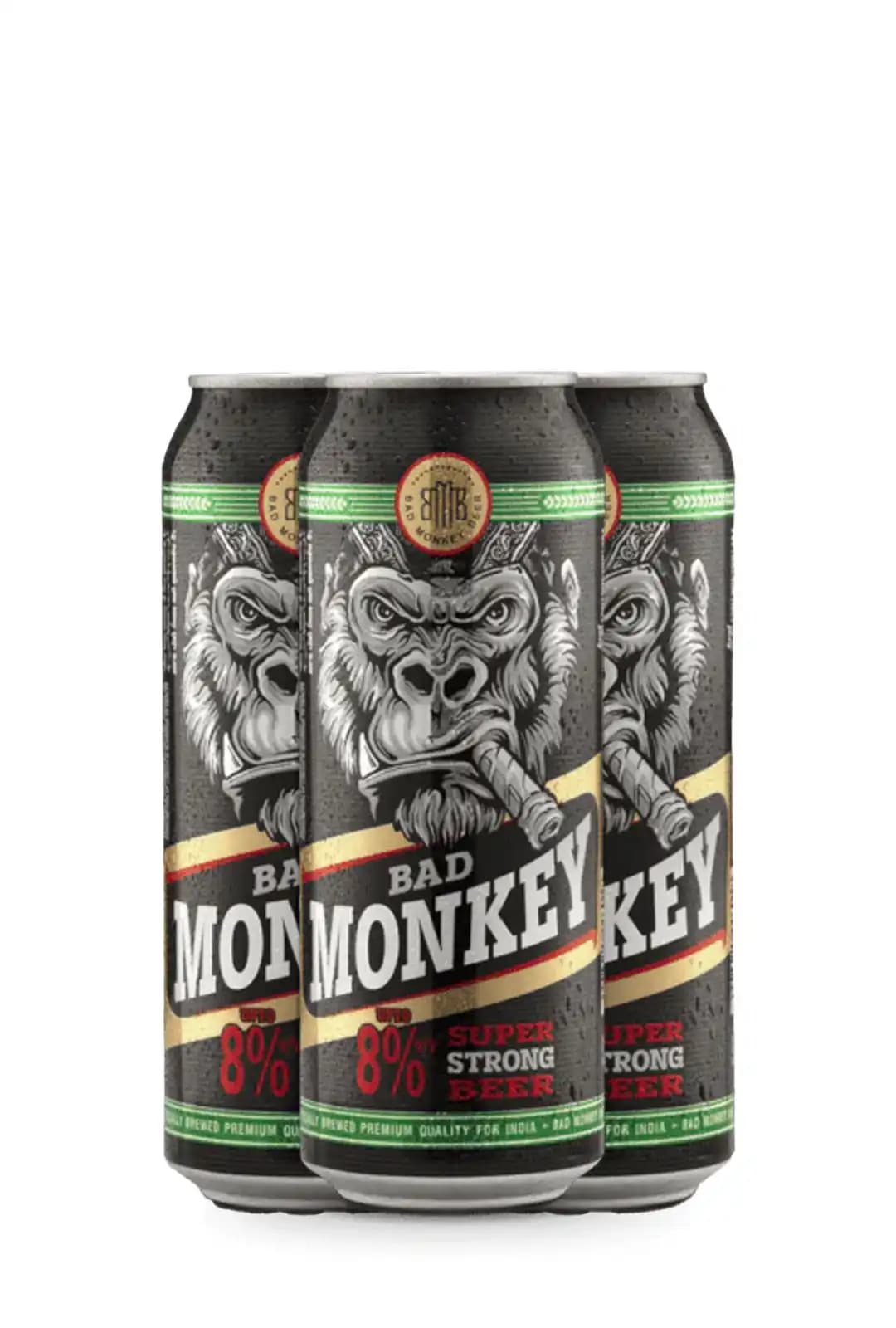 Bad Monkey Bad Monkey Super Strong Beer Can 500mL