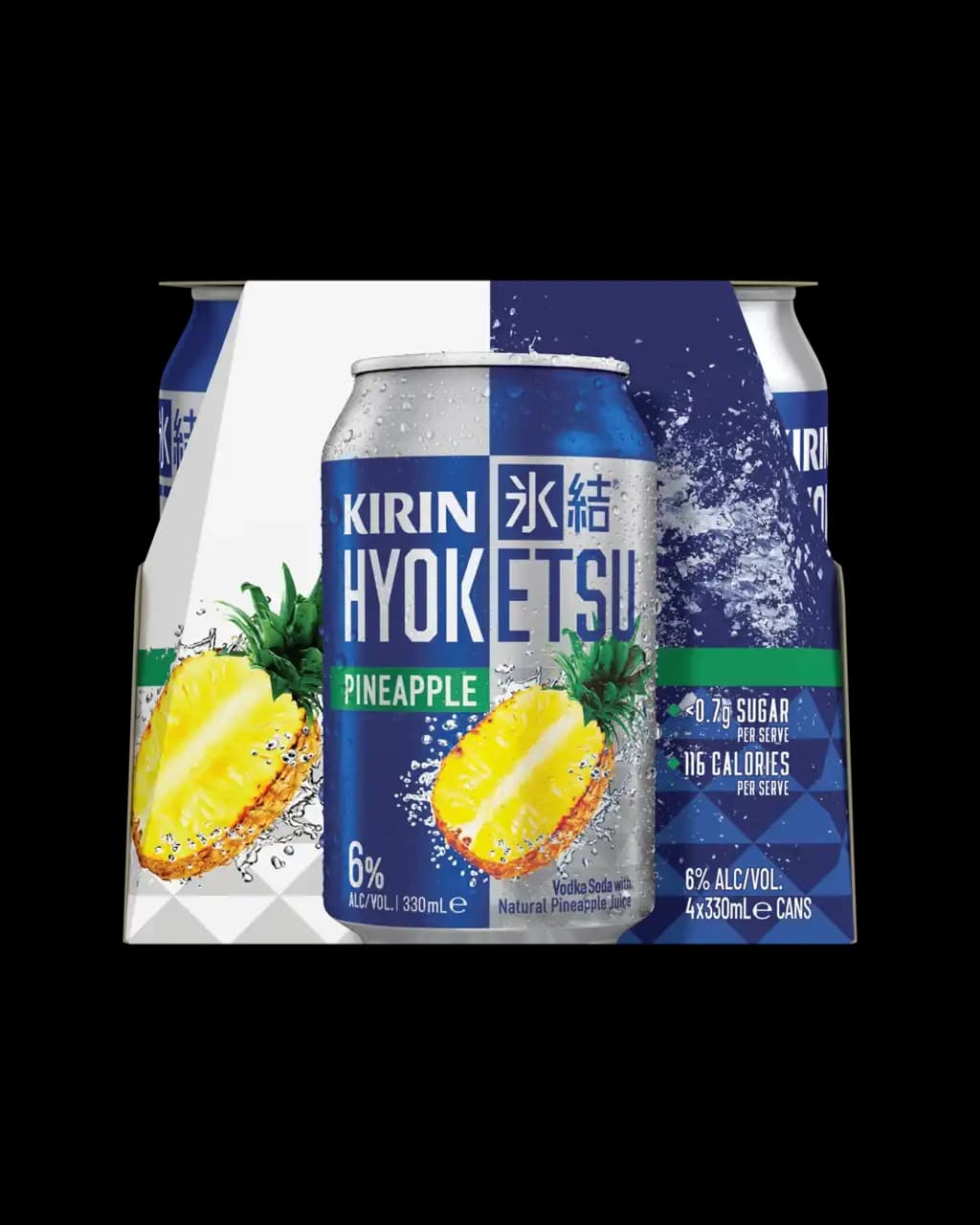 Kirin Kirin Hyoketsu Pineapple Cans 330mL