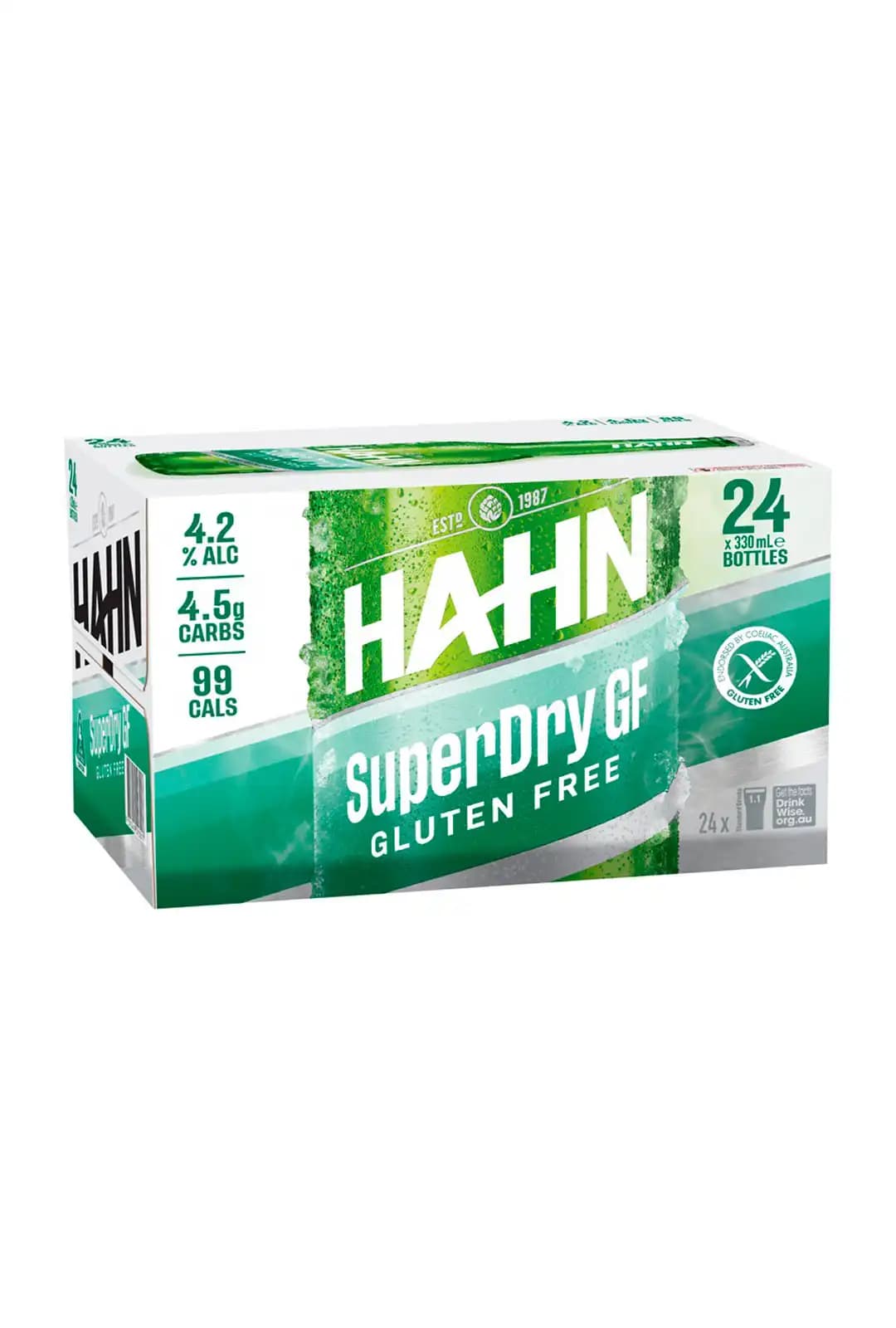 Hahn Hahn Super Dry Gluten Free Bottles 330mL