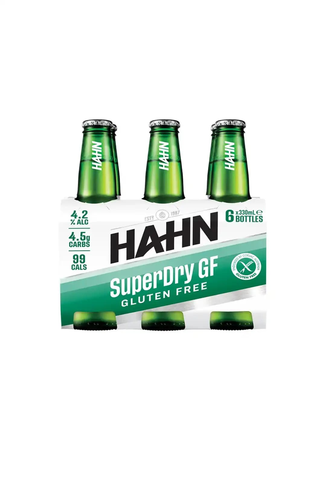 Hahn Hahn Super Dry Gluten Free Bottles 330mL