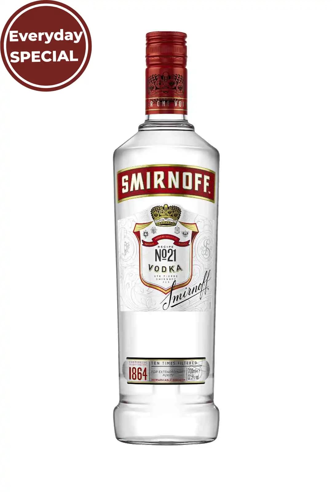 Smirnoff Red Label Vodka 700mL