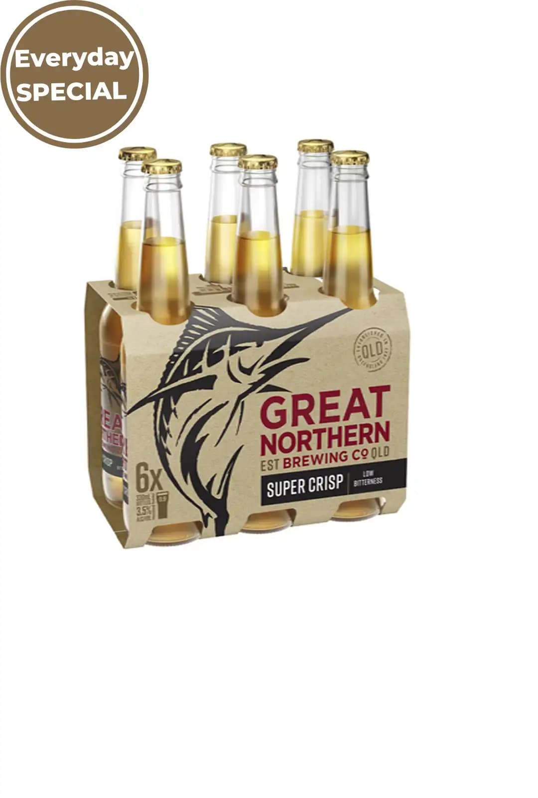 Great Northern Great Northern Super Crisp Bottles 330mL
