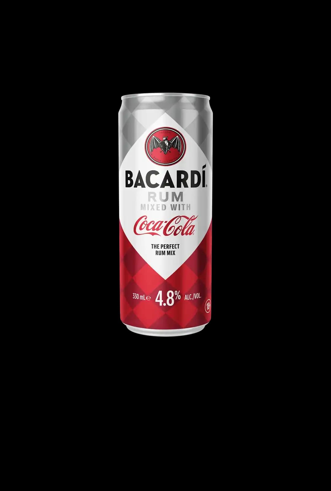 Bacardi Bacardi Rum & Coca Cola Can 330mL