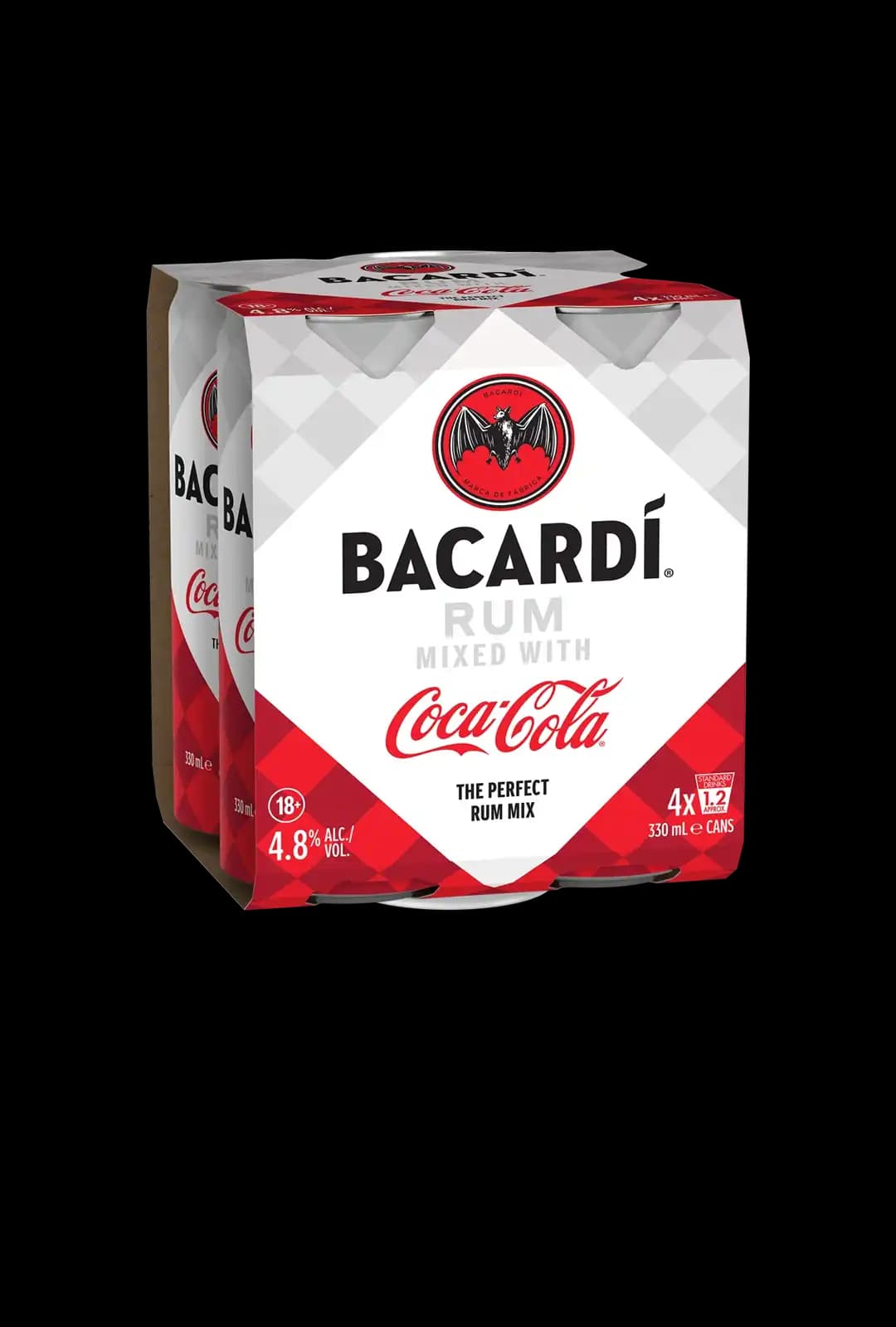 Bacardi Bacardi Rum & Coca Cola Can 330mL