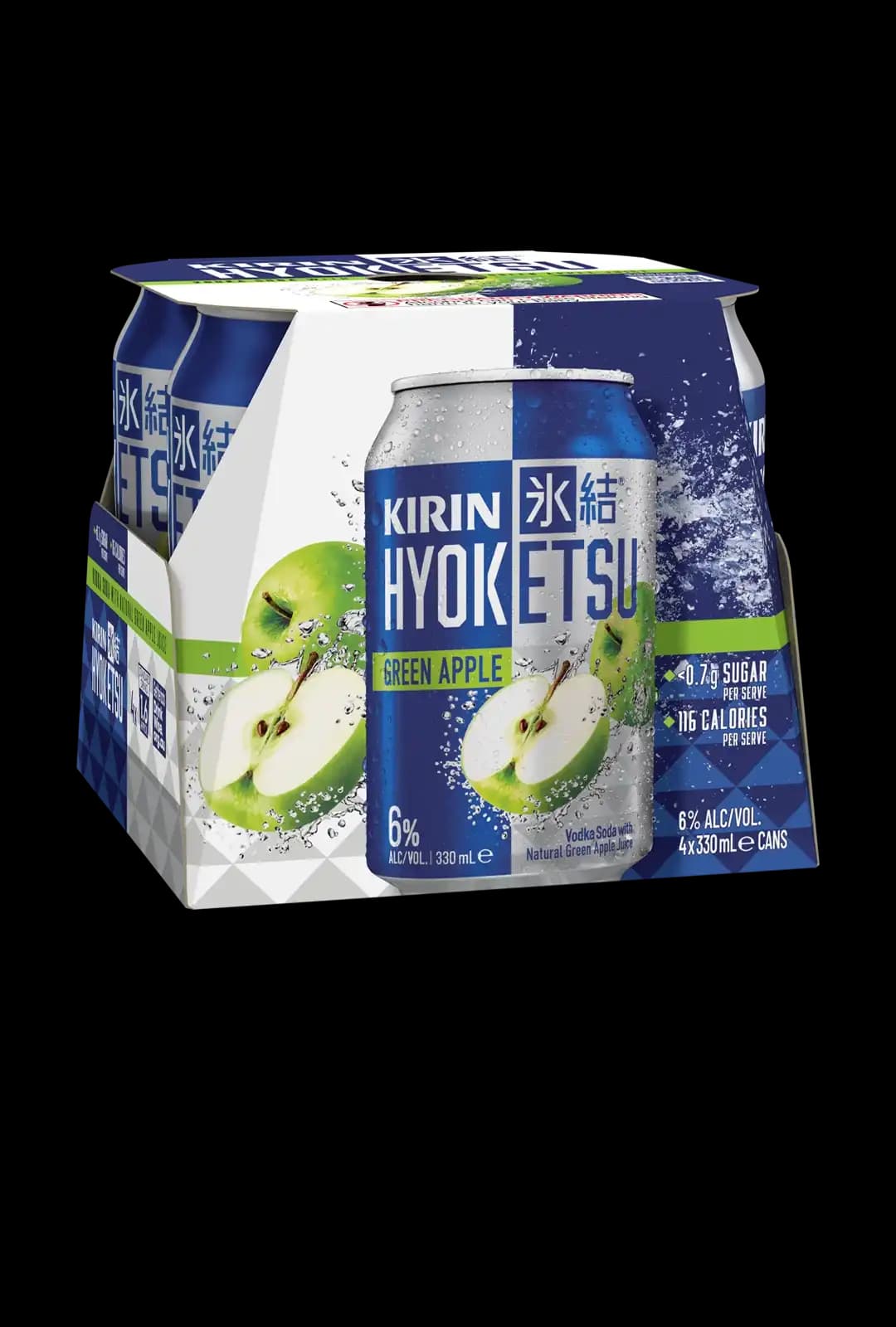 Kirin Kirin Hyoketsu Green Apple Cans 330mL