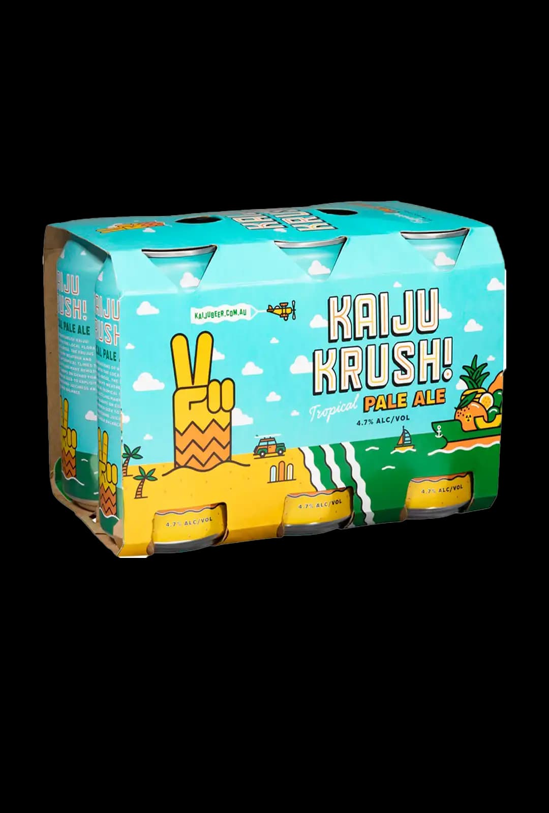 Kaiju Krush Kaiju Krush Tropical Pale Ale Cans 375mL