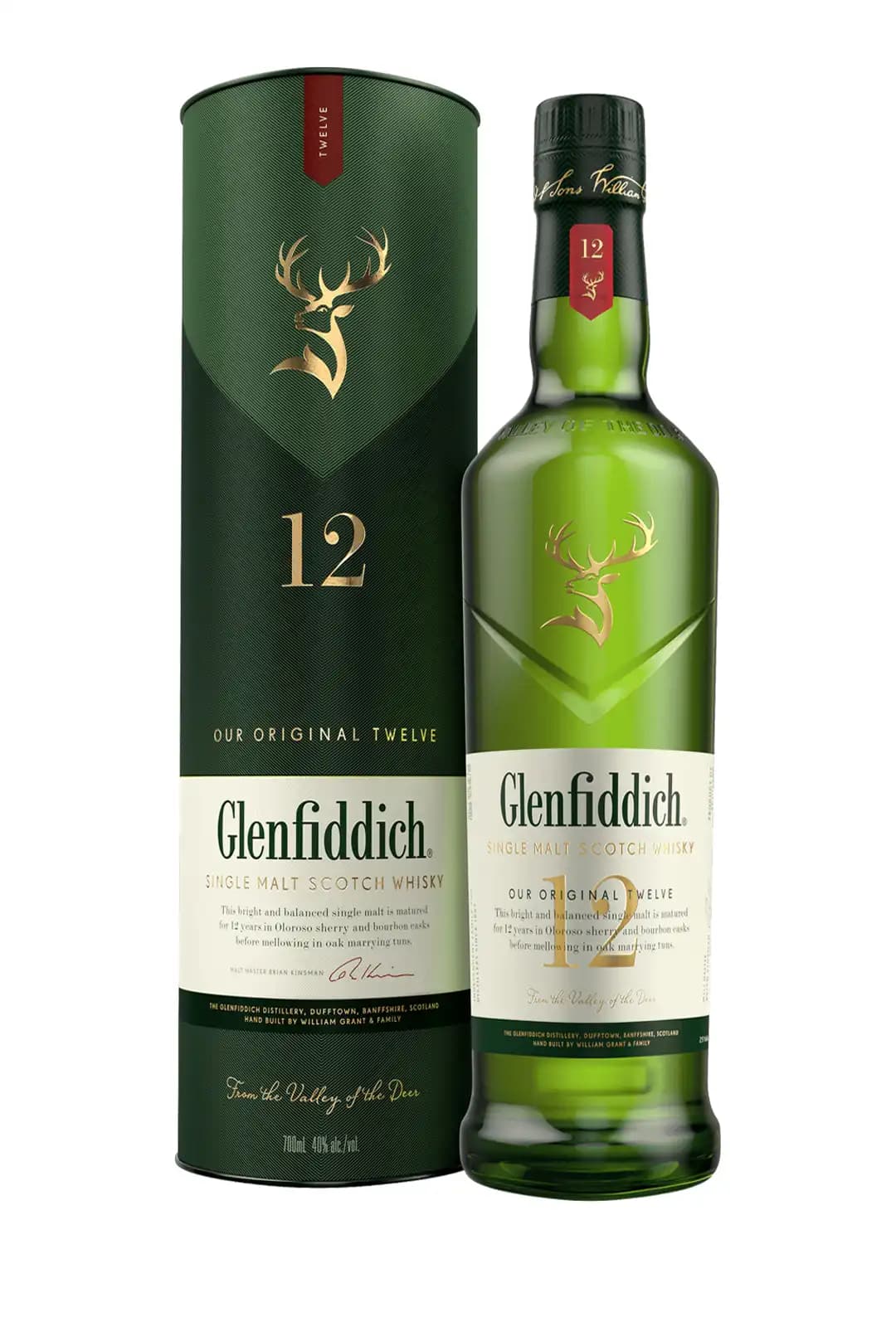 Glenfiddich Glenfiddich Single Malt 12 yo Scotch Whisky 700mL