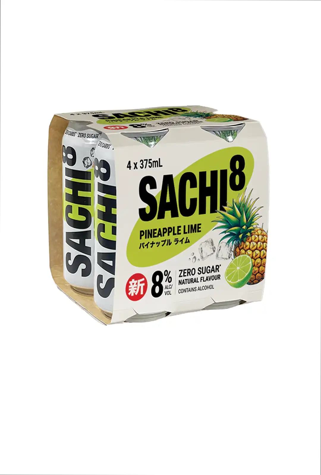 Sachi8 Sachi8 Pineapple Lime Cans 375mL