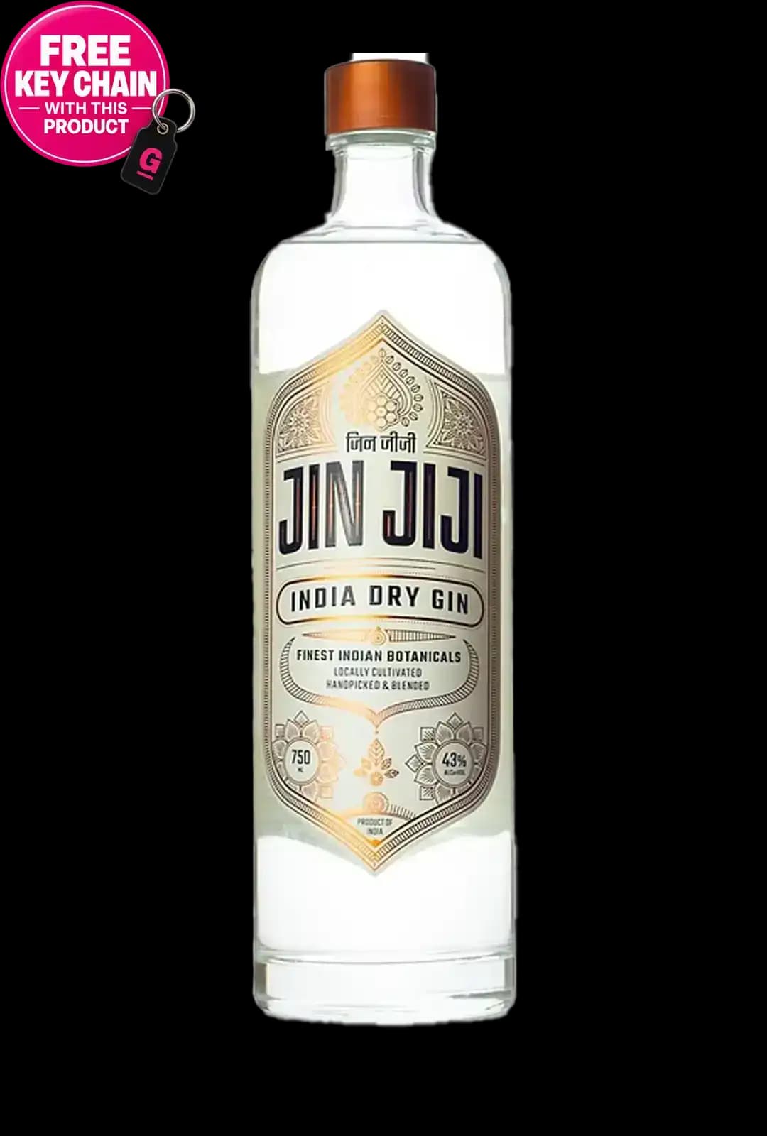 Jin JiJi Jin JiJi India Dry Gin 700mL