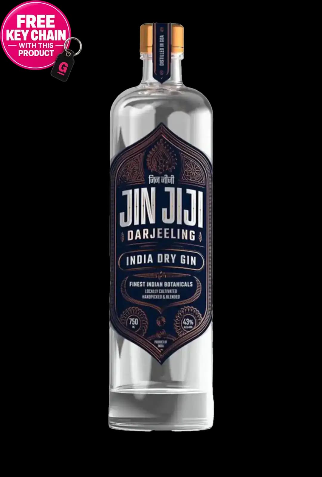 Jin JiJi Jin JiJi Darjeeling India Dry Gin 700mL