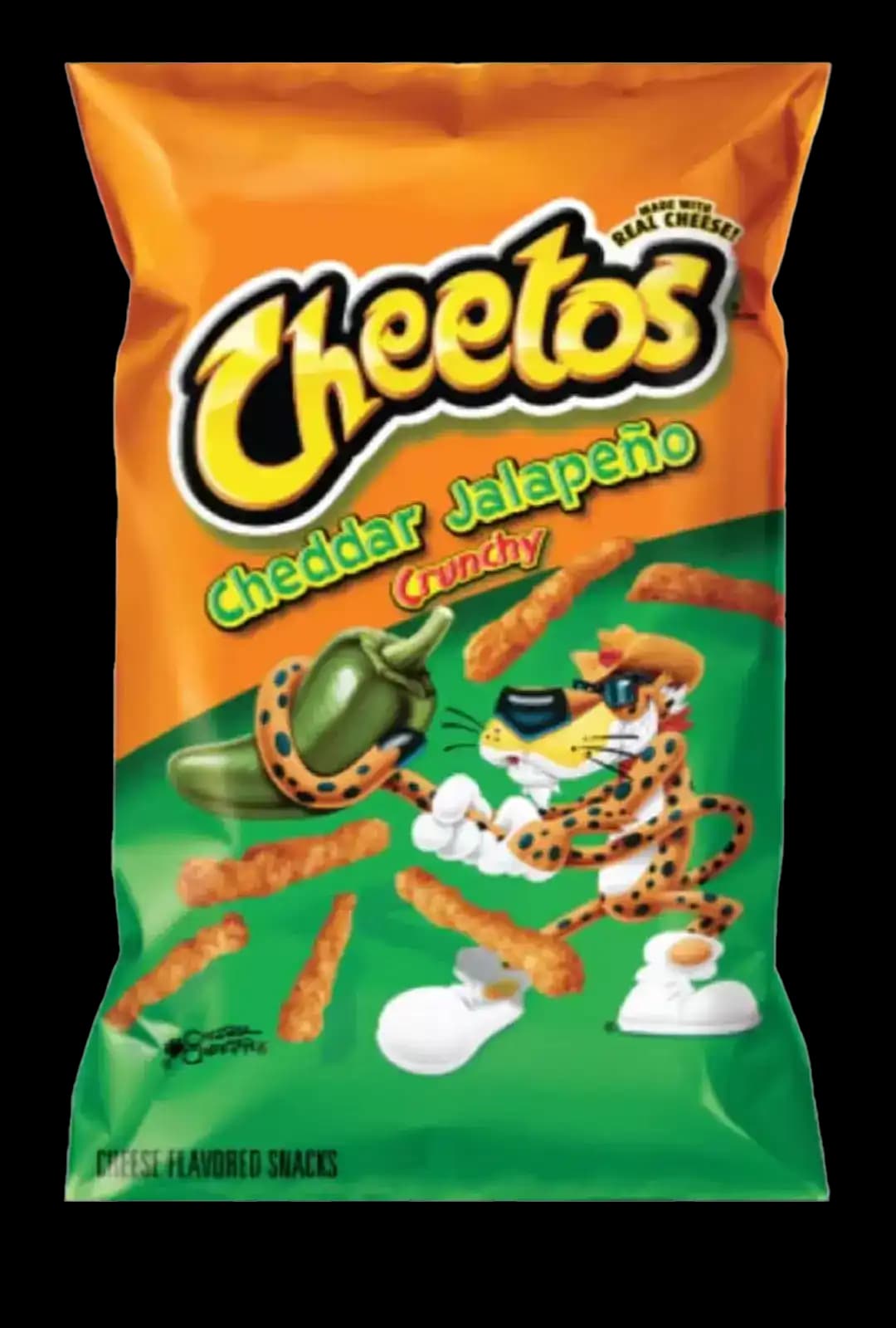 Cheetos Crunchy Cheddar Jalapeno Flavoured Snacks 90g